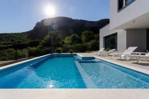 NEW! Modern Villa Elia with 40sqm heated pool, 3 bedrooms, and Split city views